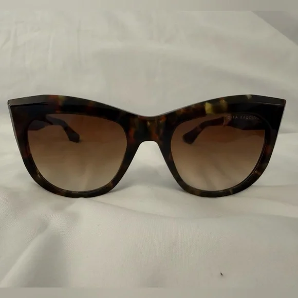 DITA Kader Tortoise Pattern Sunglasses - Picture 3 of 6